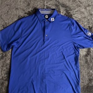 FJ Men's Blue Polo Shirt